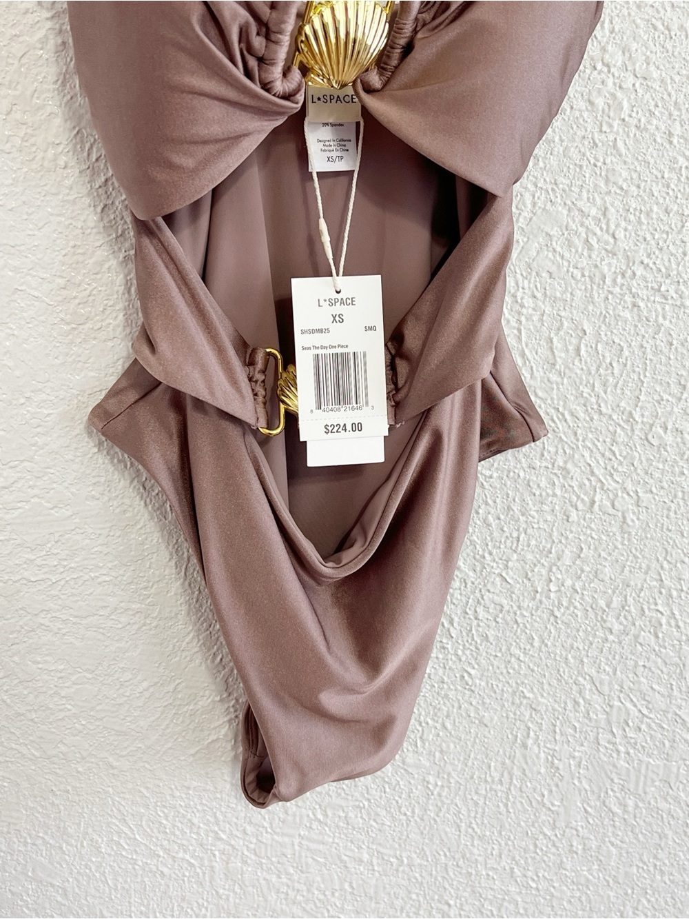 NWT L*Space Seas the Day Cutout One-Piece Swimsuit - Picture 9 of 14